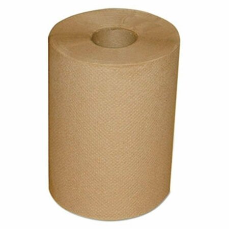 COMFORTCORRECT 7.9 in. x 300 ft. Hardwound Roll Towels, Brown CO2494392